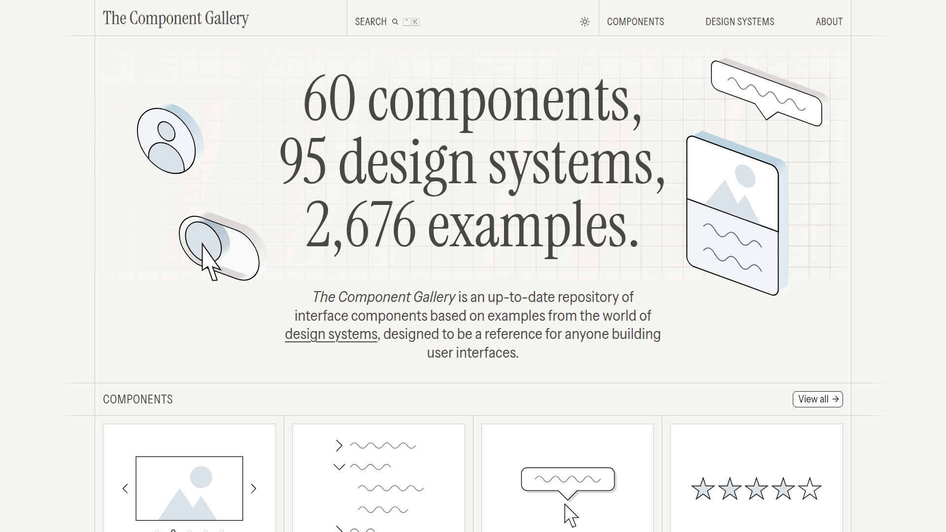 The Component Gallery - 1