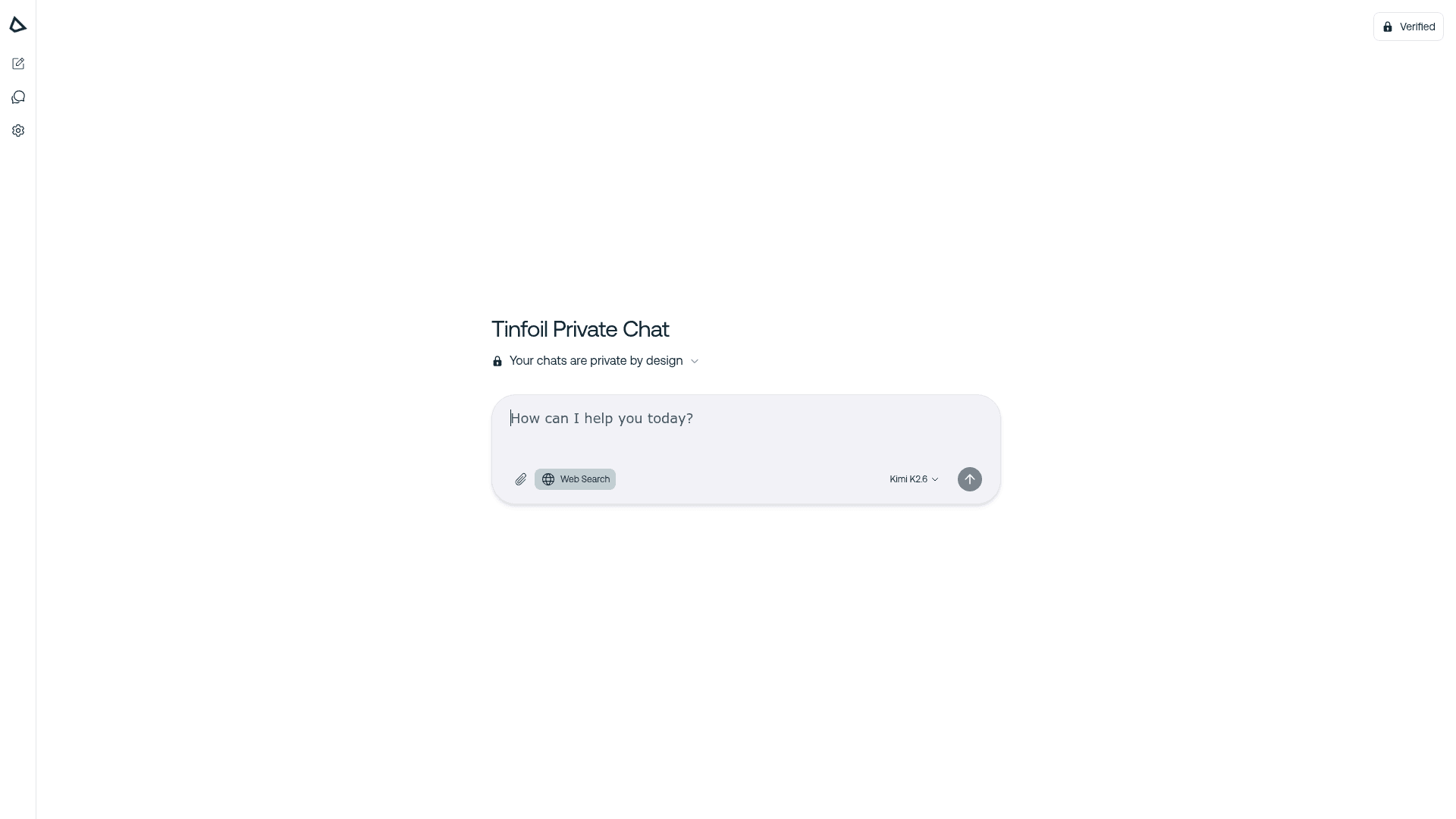 Tinfoil Private Chat - 1