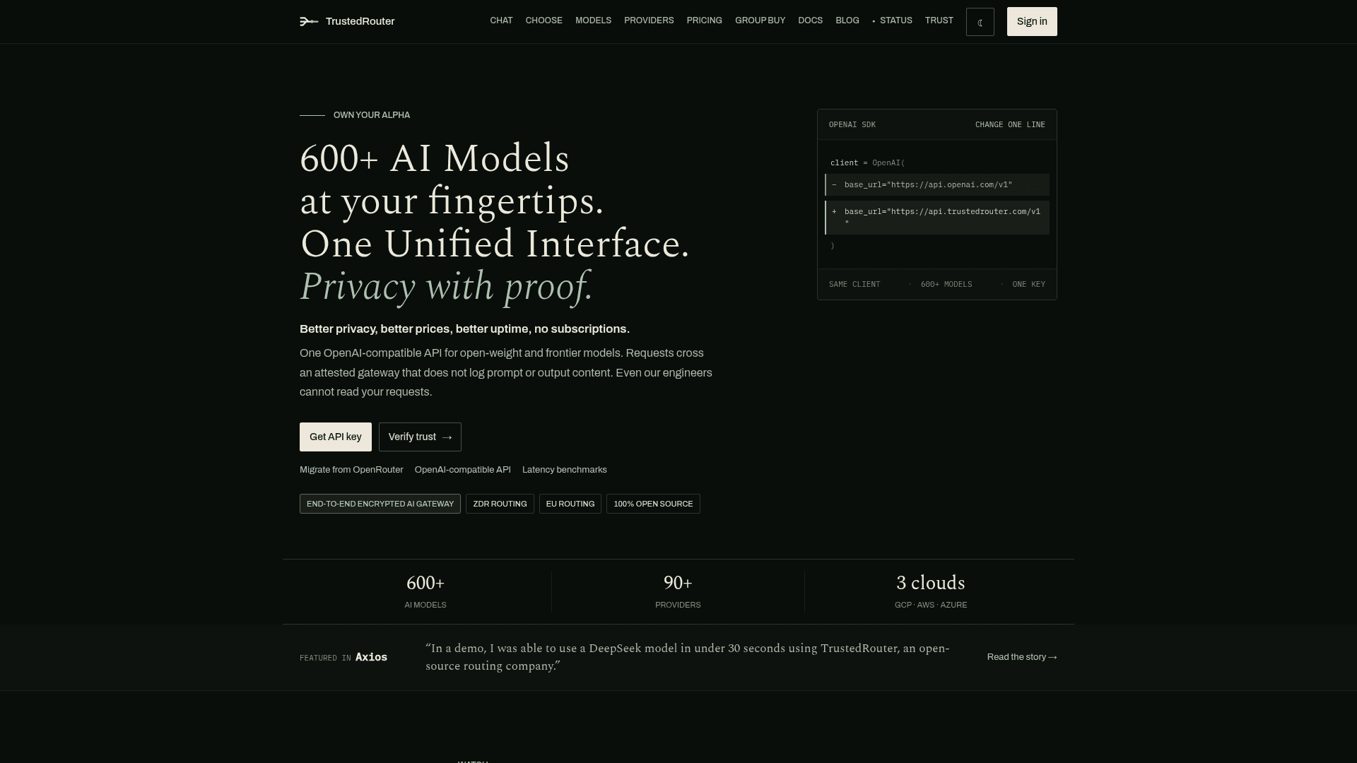 TrustedRouter - 1