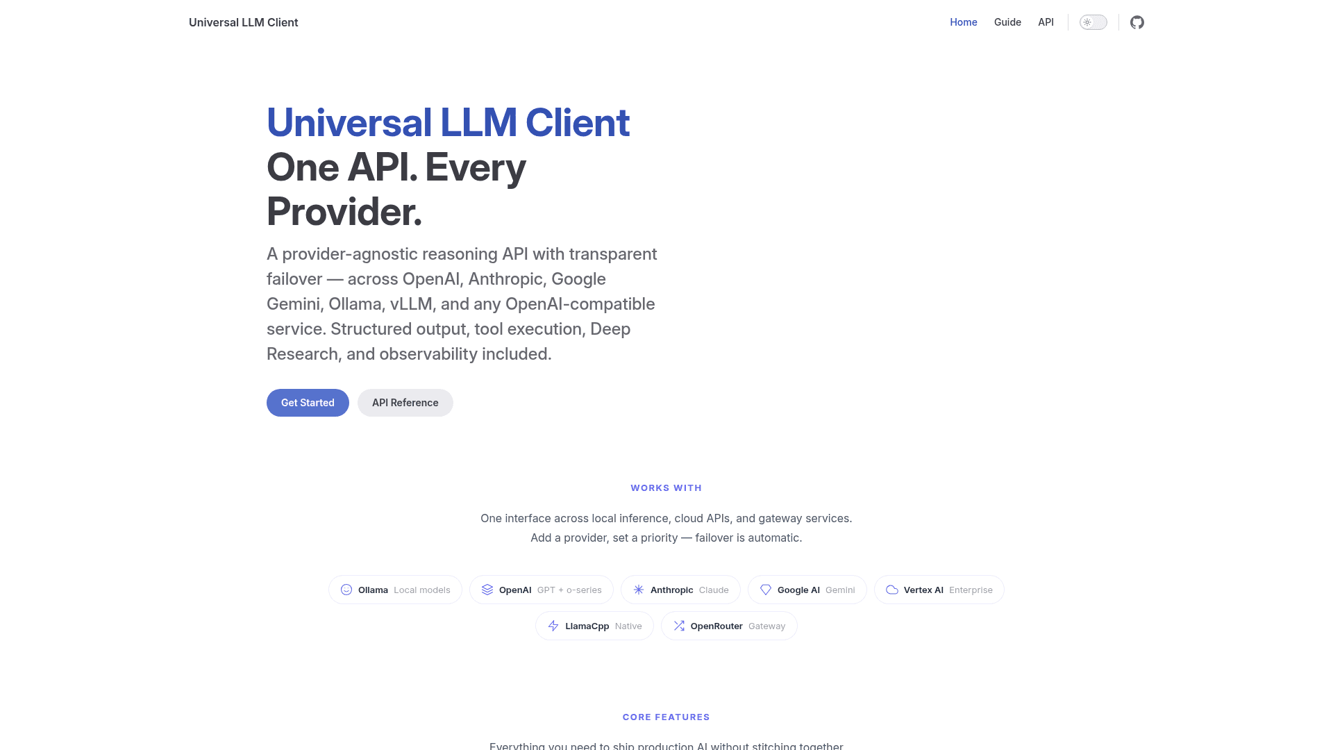 Universal LLM Client - 1