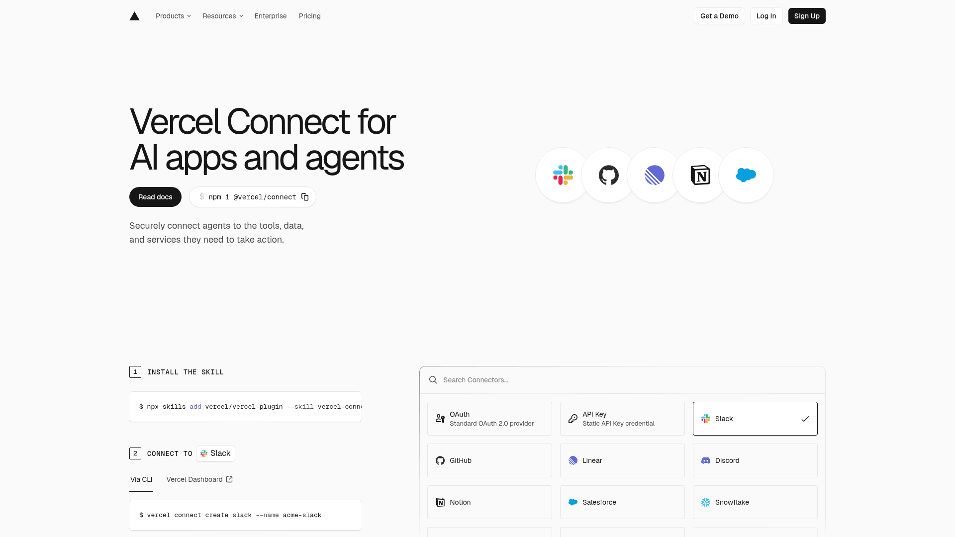 Vercel Connect - 1