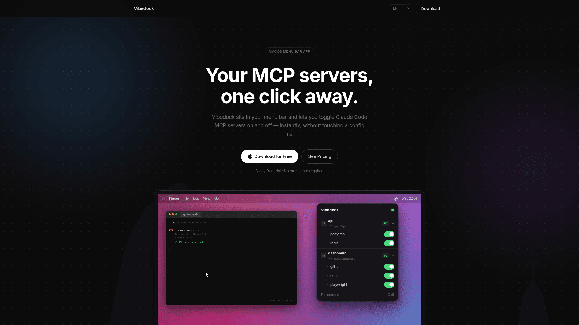 Vibedock - 1