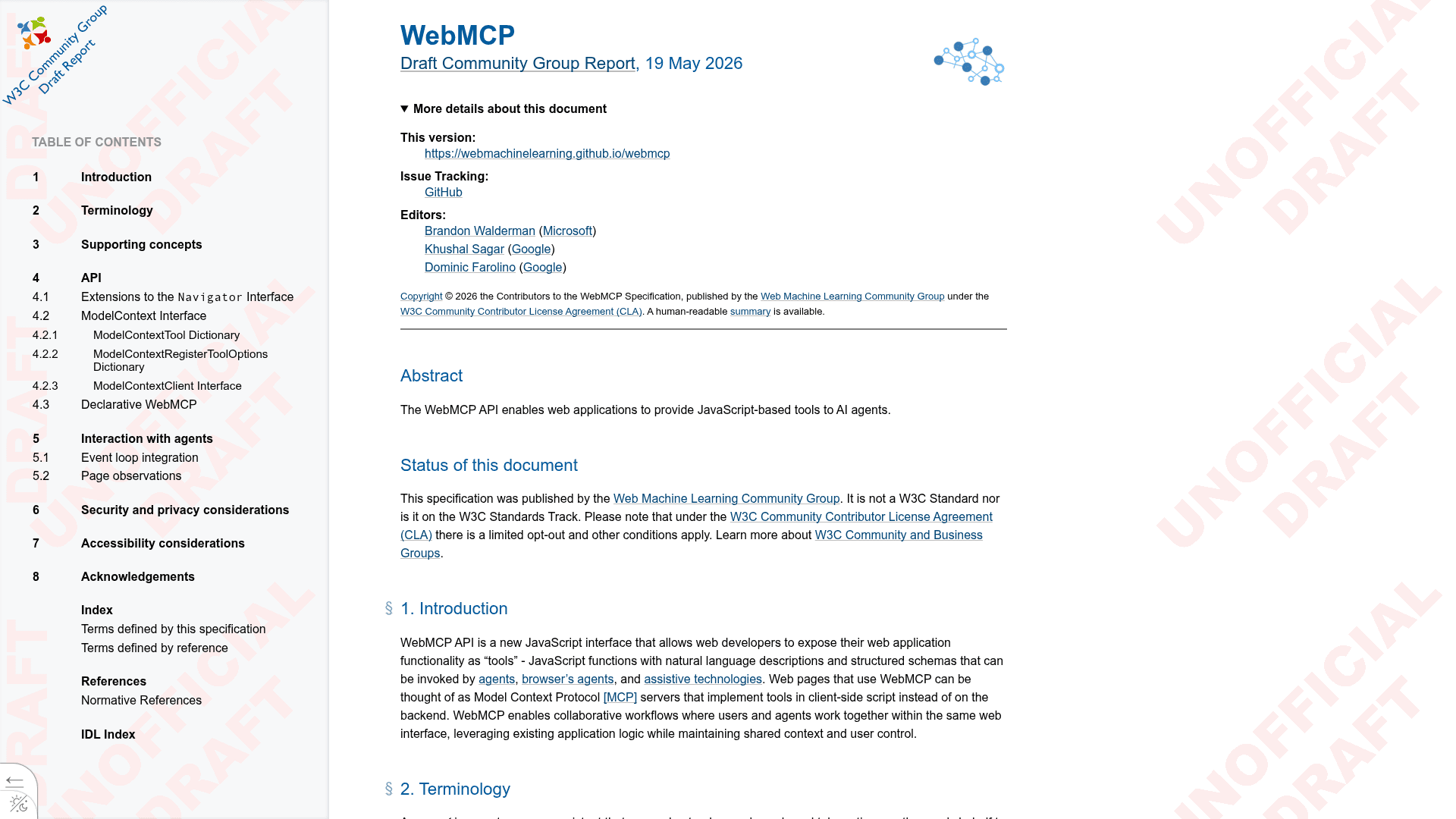 WebMCP - 1
