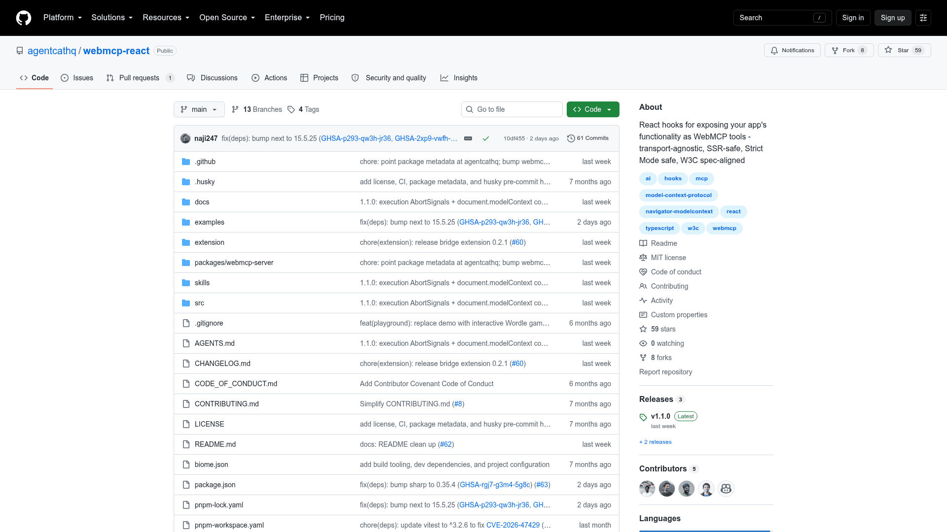 webmcp-react - 1