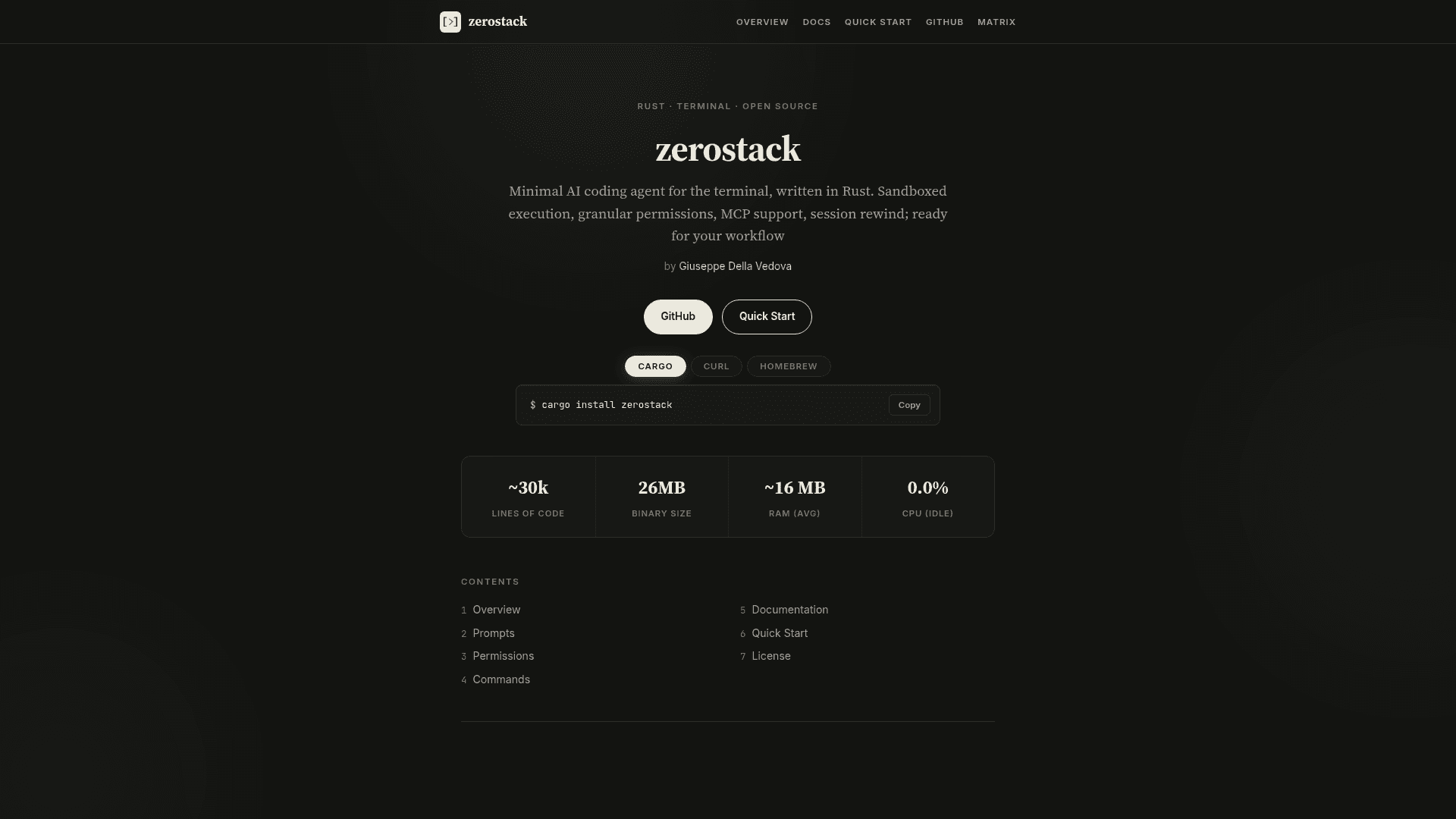 zerostack - 1