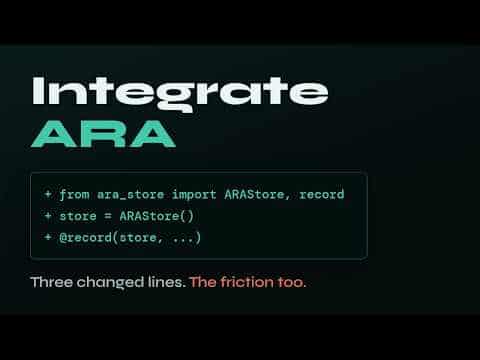 ARA Demo Video