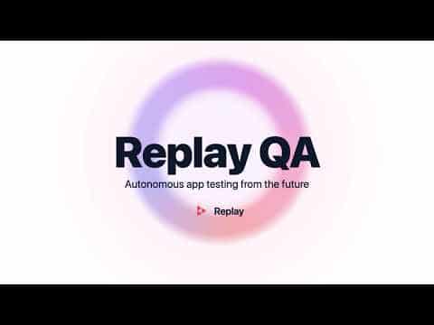 Replay QA Demo Video