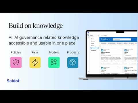 Saidot Demo Video