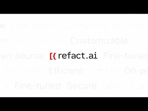 Refact.ai Demo Video