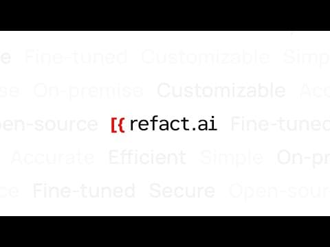 Refact.ai Demo Video