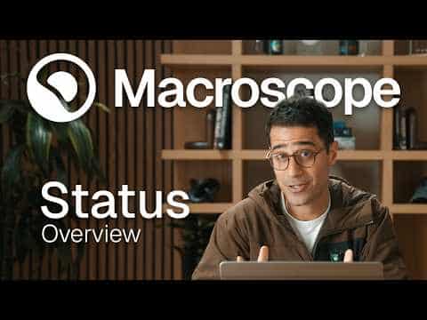Macroscope Demo Video