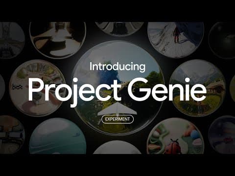 Project Genie Demo Video