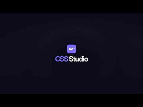 CSS Studio Demo Video