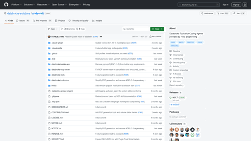 Ai Dev Kit Databricks Databricks AI Dev Kit - Databricks MCP Dev Toolkit | EveryDev.ai