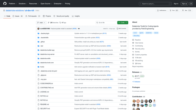 Ai Dev Kit Databricks Databricks AI Dev Kit - Databricks MCP Dev Toolkit | EveryDev.ai