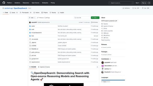 Open Source Computer Search OpenDeepSearch - Open Source Deep Web Search | EveryDev.ai