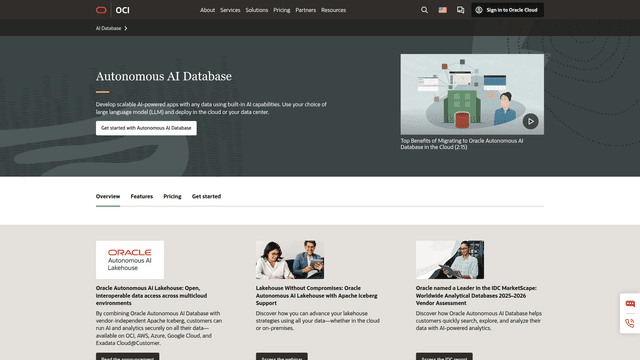 Oracle Adb Oracle Autonomous Database - Autonomous Cloud Database Service ...