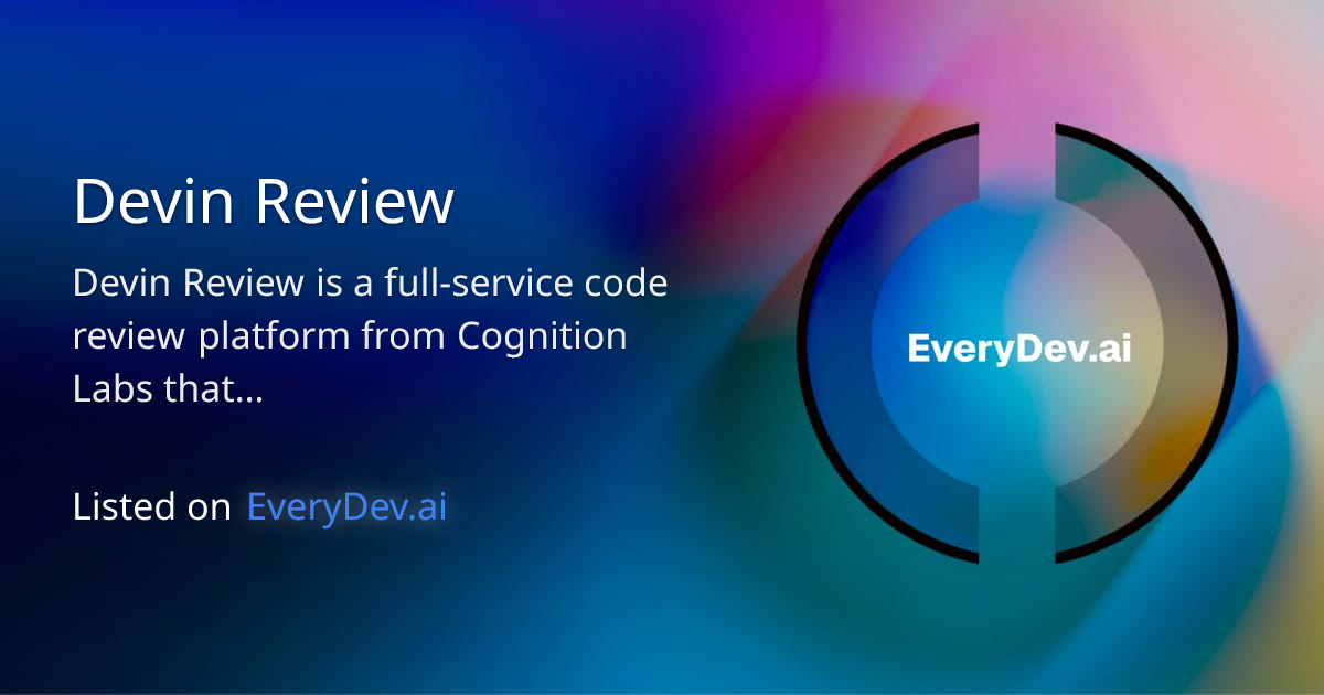 Devin Review - AI Tool for Devs | EveryDev.ai