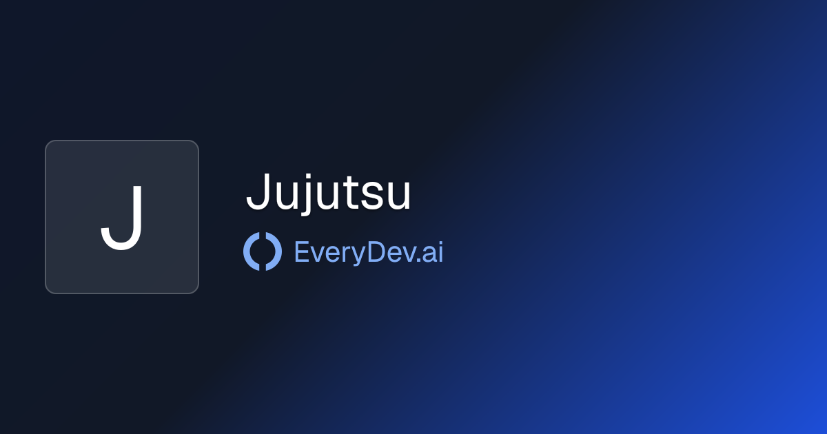 Jujutsu - Git Compatible Version Control CLI | EveryDev.ai