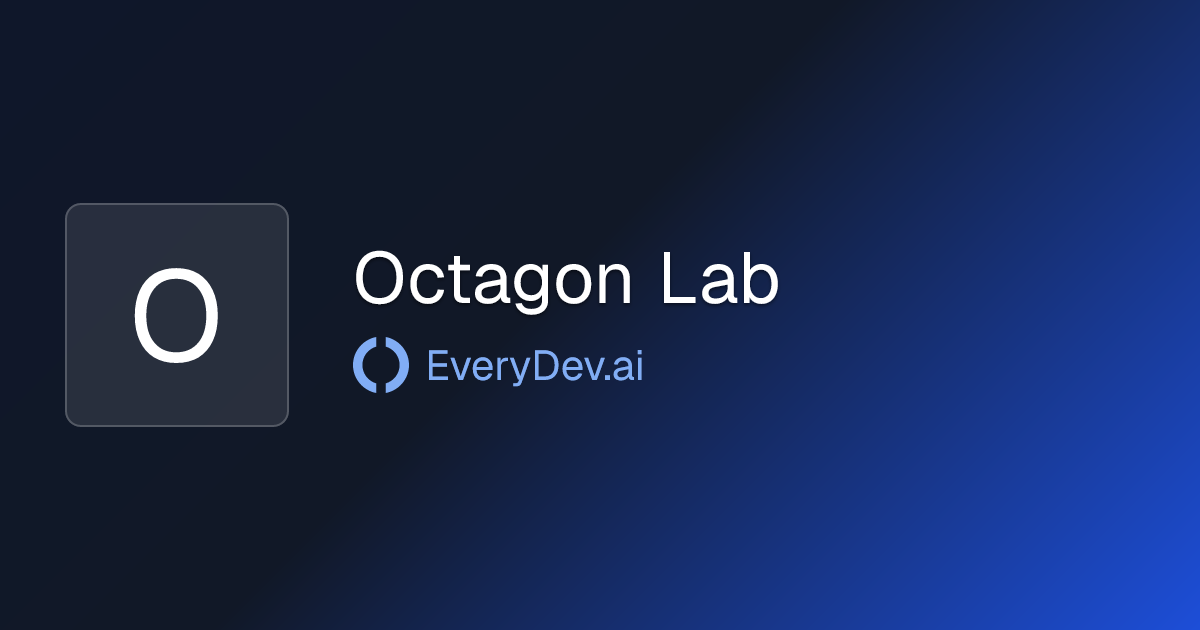 Octagon Lab - 1 AI Tool | EveryDev.ai