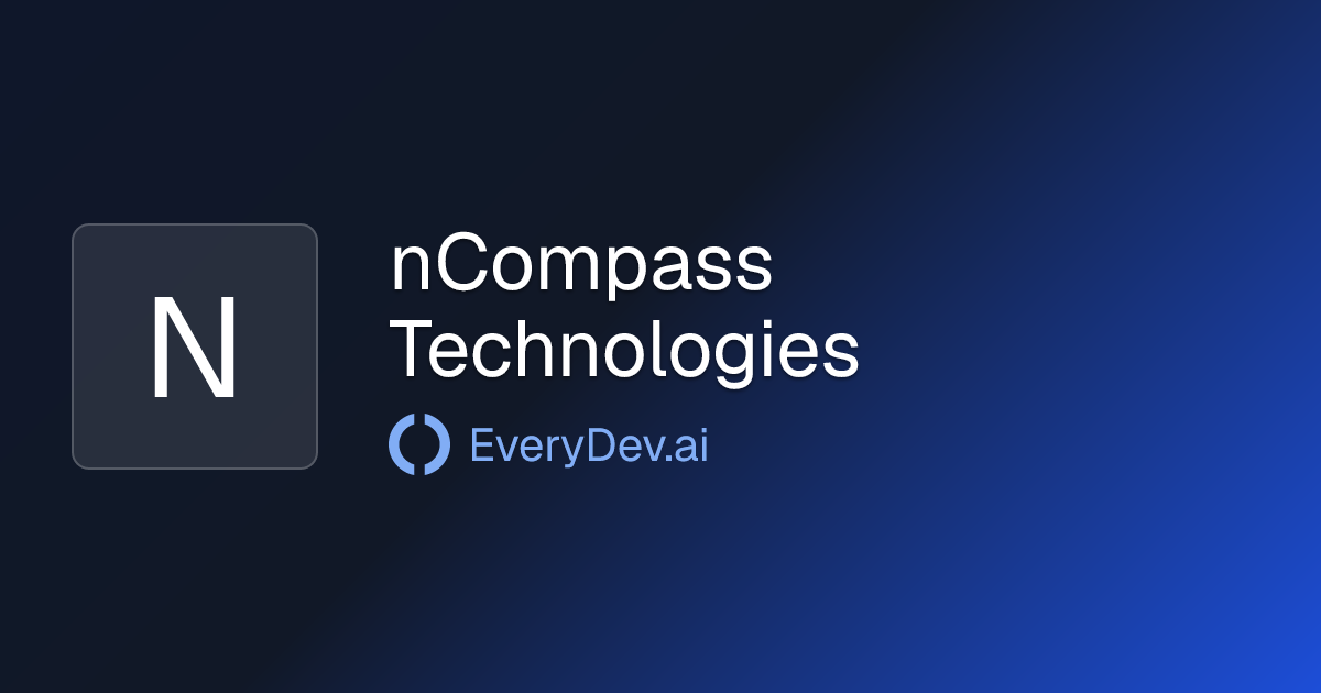 nCompass Technologies - 1 AI Tool | EveryDev.ai